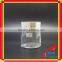 100ml white cream glass jar with clear glass jar for glass jar body cream