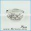 2015 fashion jewelry ring!latest weddingring design!micro pave diamond setting ring-new wholesale china silver ring