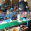 firecrackers pyrotechnics pulling thread machine