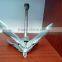 Hot Dip Galvanized Folding Grapnel Anchor Type A For Yacht
