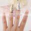 New women fingernail lightning nail ring