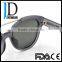 Fashion Dark Lens Sunglasses Double Bridge Acetate Grey Sunglasses