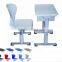 Adjustable single student desk and chair XG-207