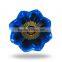 Glass Big melon Knob (Light Blue) Antique