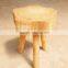 Wholesale Decoration 3 Legged Small Wooden Stool
