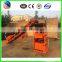 2014 Hot Sell manual interlocking brick making machine price