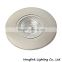 Brush Chrome Recessed Furniture 4W Dimmable LED Cabinet Light