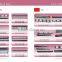 2U 19" 24Ports Rack Mount Fiber Optical Patch panel ODF/Distribution Frame/Drawer Type ODF