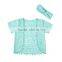 New born baby clothes sun-protective clothing for girl
