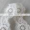 guipure lace in 4cm eyelash lace white flower pattern in white for shirt