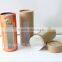 Cylinder Food Grade with window Paper Packaging Tube