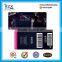 non standard PVC die cut barcode card with key tag