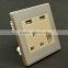 New design electric sockets and switches uk standard usb wall power socket