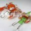 OCTOPUS JIG LURE WITH SOFT CRAB