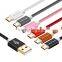 VOXLINK 0.25/1m/2m/ high quality usb Charging Cable multi color PU micro usb cable