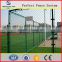 professional manufactory chain link fence panels in pvc coated wire mesh design