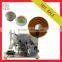 Manual sticker label applicator self adhesive flat bottle sticker labeling machine