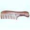 Ionic Type and Wood Handle Material beard brush and comb