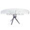 Modern Tempered Glass Dining Table for Hotel