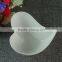stock small white ceramic heart shaped bowl