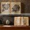 Retro home goods wall decor shop decoration fake book