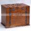 2016 folding wooden jewelry box with mirror