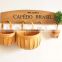 wholesale wooden small hanging fruit baskets