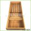 Bamboo knife tray holder for 5pcs knives Homex BSCI/Factory