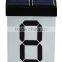 solar led house number plate with CE