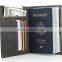 New Design Passport Cover Men Travel Passport Holder With RFID Protection