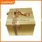 Luxury Display Props Golden Box Decorative Paper Box