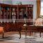 C6603 Baroque Antique Style Italian Dining Table, 100% Solid Wood Italy Style Luxury Dining Table Set