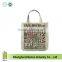 New Women Cotton Linen Shopping Bag Fashion Shoulder Handbag Custom Craft Tote bags