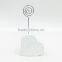 Wood and iron decoration name card holder