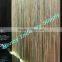Interior Design Used Hanging Golden Metallic Fabric Curtain