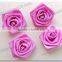 Decorative artificial polyester grosgrain ribbon flower decoration