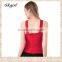 new design sexy red off shoulder top ladies top