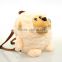 Durable most popular high quality animal plush backpack promotional gift bags