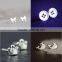High end metal stud earring for girls jewelry, cheap price earrings in Yiwu, lovely design earrings supplier