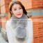 Brand design Ladies Women Warm Faux Fur fox Scarf Snood Scarf