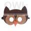 Cute rabbit felt cute rabbit/ fox party mask with elastic cord