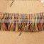 hot sale colorful pompom curtain tassel lace fashion lace trimming for garment