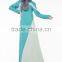 women elegance muslim dress/women long sleeve abaya kaftan dresses/ islamic muslim gown