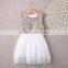 Well dressed sequins baby dress wholesale baby girl party wear dress children clothes manufacturer