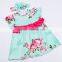 Pictures of latest gowns designs girl vintage dress with headband wholesale 