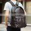 2015 leather Waterproof school bag Backpack
