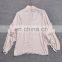 Factory wholesale fashionable chiffon blouse summer tops for women