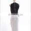 fashionable sleeveless tops with long dresses for office dress