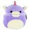 New Custom Plush Unicorn Pillow 2017 Home Decor Stuffed Soft Kids Plush Pink Poop Emoticon Emoji Pillow