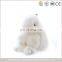 soft fur stuffed plush rabbit ball keychain for promotion gifts